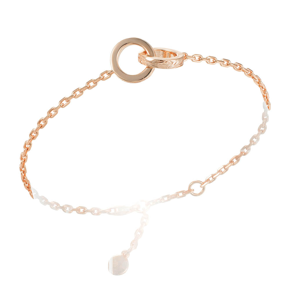 Engraved Eternity Bracelet