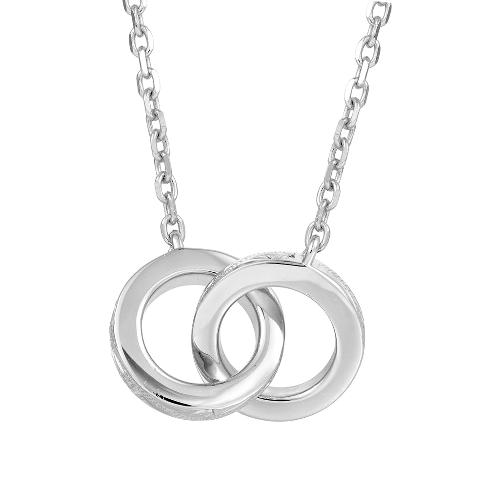 Engraved Eternity Necklace