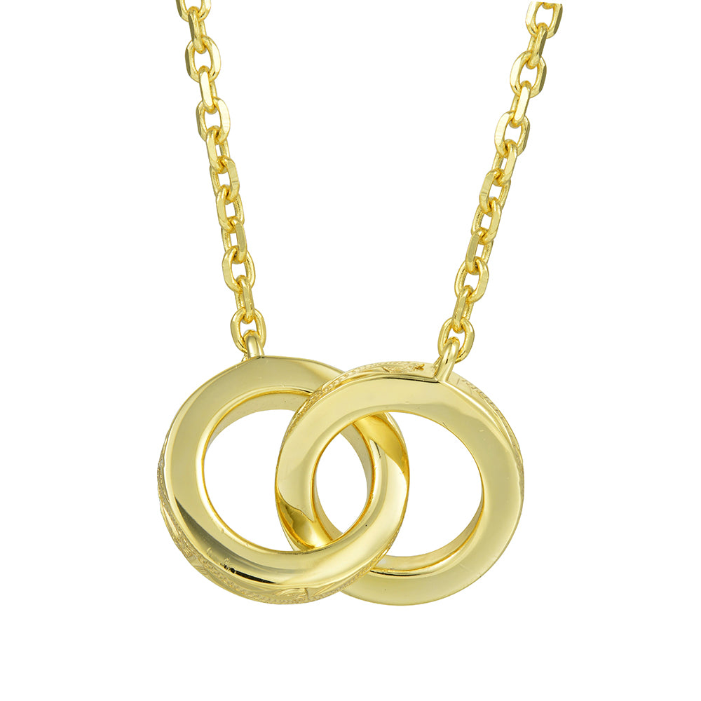 Engraved Eternity Necklace