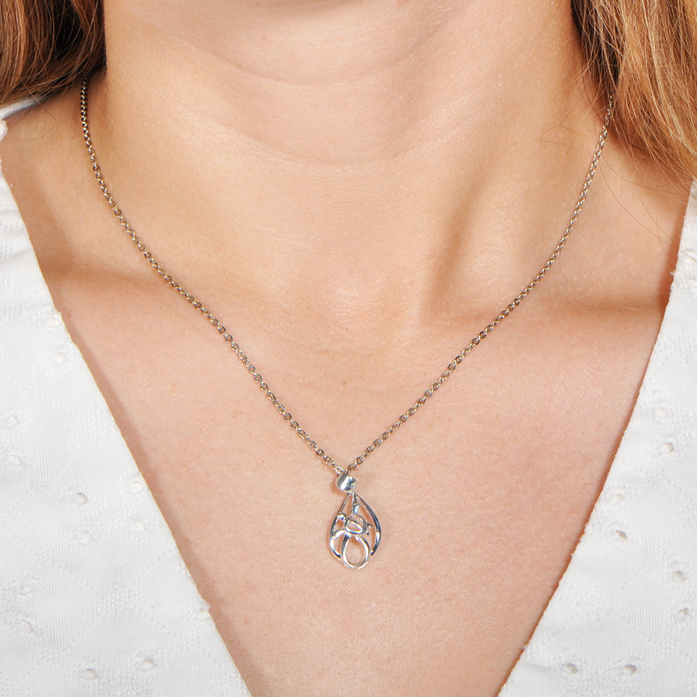 Sea Turtle Teardrop Pendant