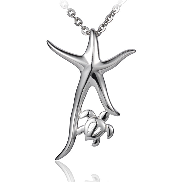 Starfish & Sea Turtle Pendant