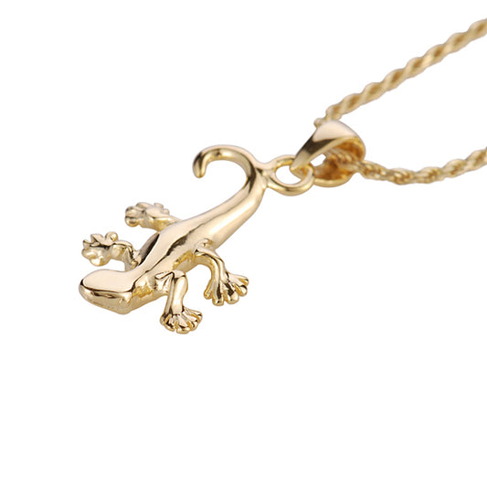 Pendentif Gecko Tropical