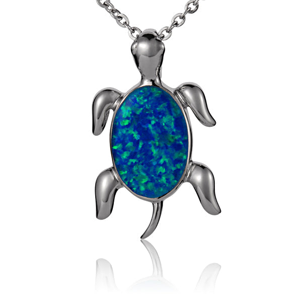 Pendentif Tortue Opale