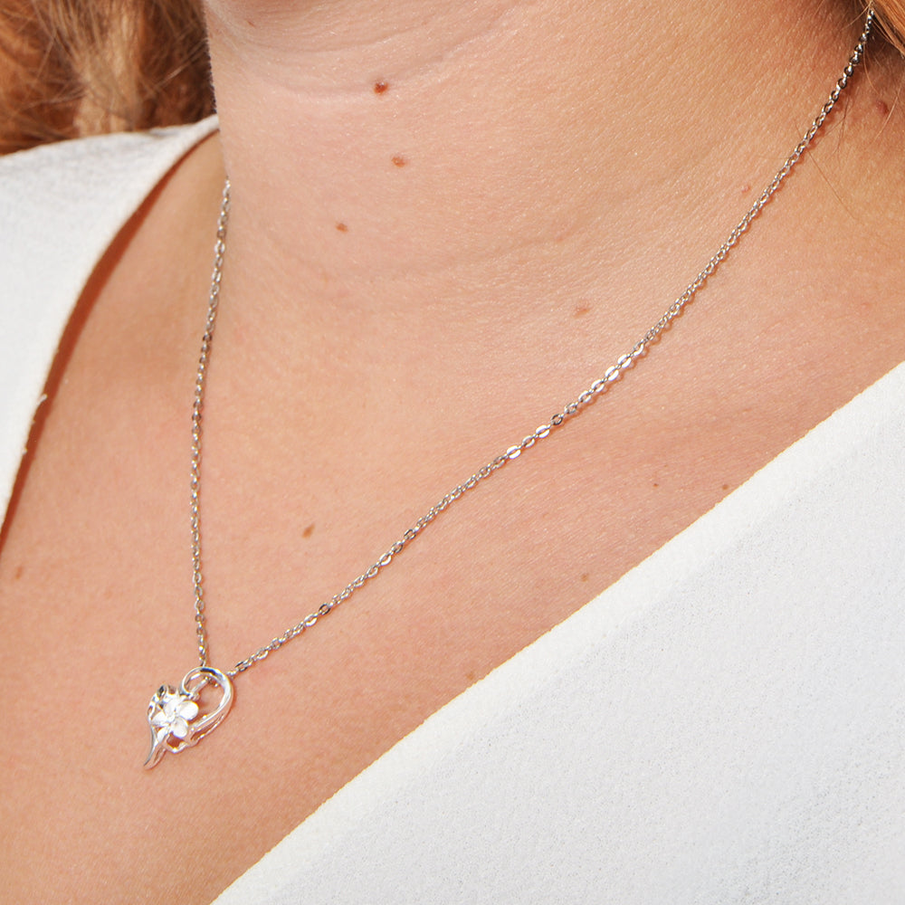 Blooming Heart Pendant