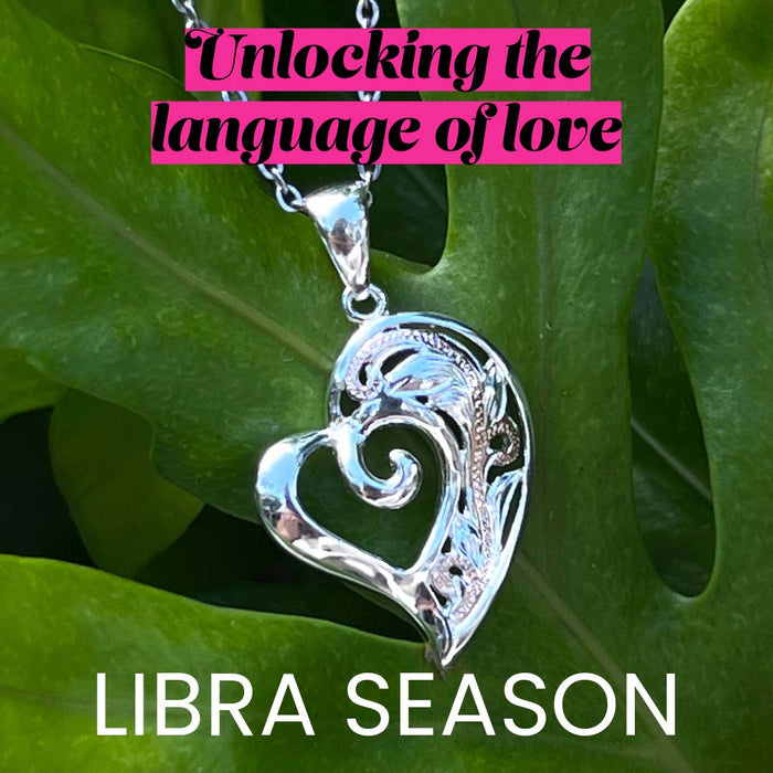 Unlocking the language of love this libra season featuring infinity heart pendant