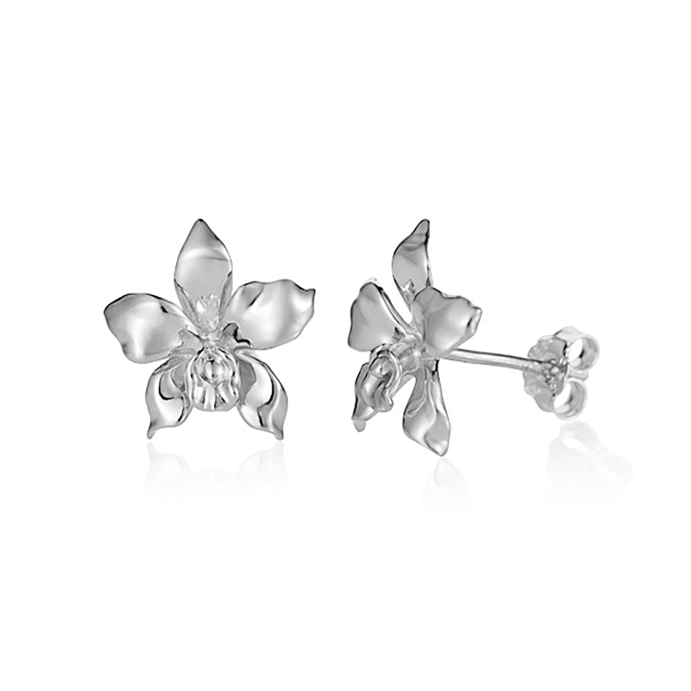 Orchid Stud Earrings