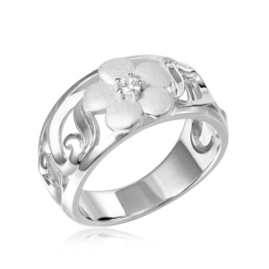 Aloha Plumeria Garden Ring