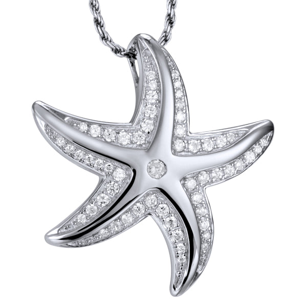 Pavé Hau'oli Starfish Pendant