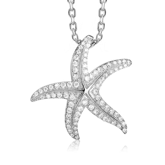 Pavé Dancing Hokuhele Pendant