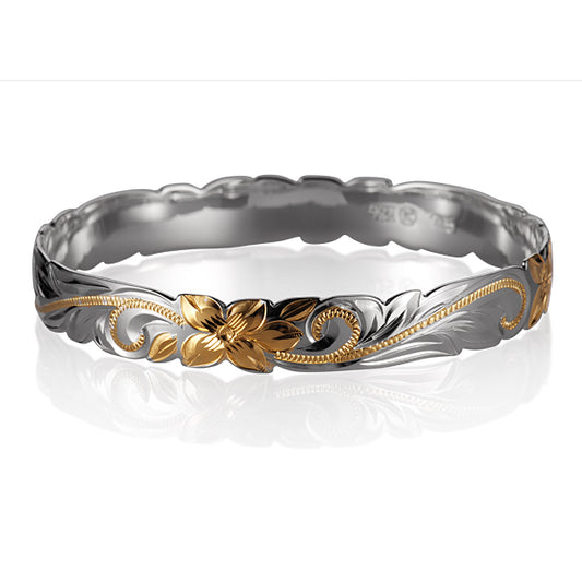 Flower Plumeria Bangle