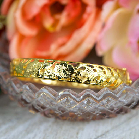 Tropical Flower Bangle