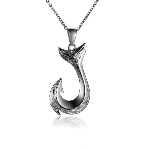 Flukes Fishhook Pendant