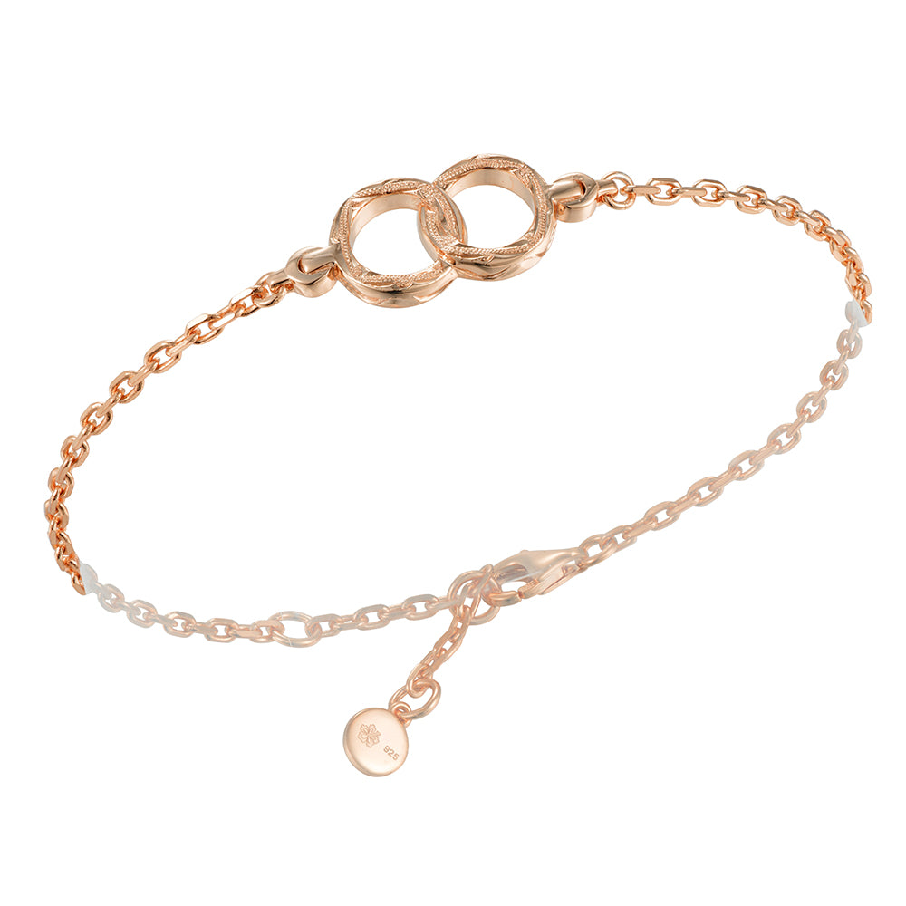 Engraved Infinity Bracelet