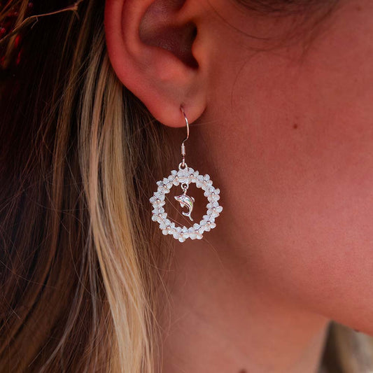 Boucles d'oreilles crochet Island Lei