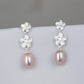 Garden Floral Spell Pearl Earrings