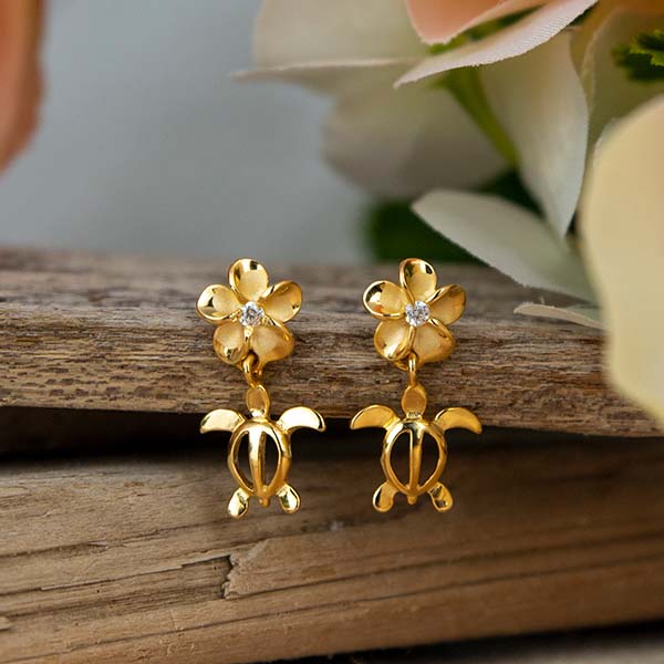 Boucles d'oreilles à tige lumineuses Of The Land &amp; Sea 