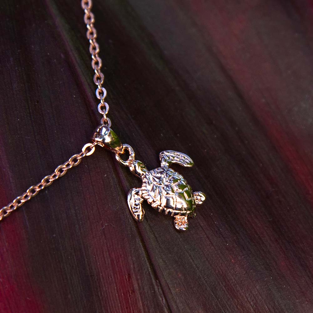 Pendentif brillant tortue de mer