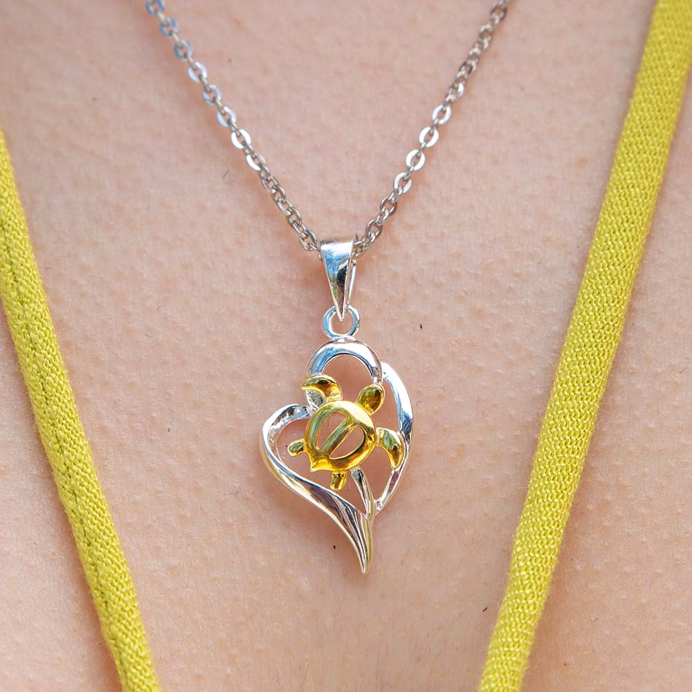 Ocean is Everything Heart Pendant