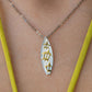 Sea Turtle Sandy Surfboard Pendant