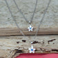 Pendentif Plumeria finition mate