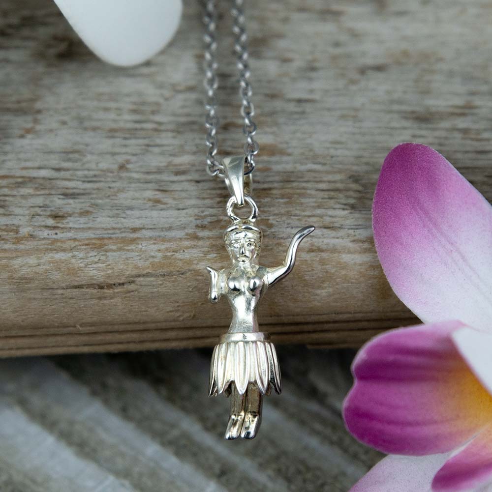 Hula Dancer Pendant