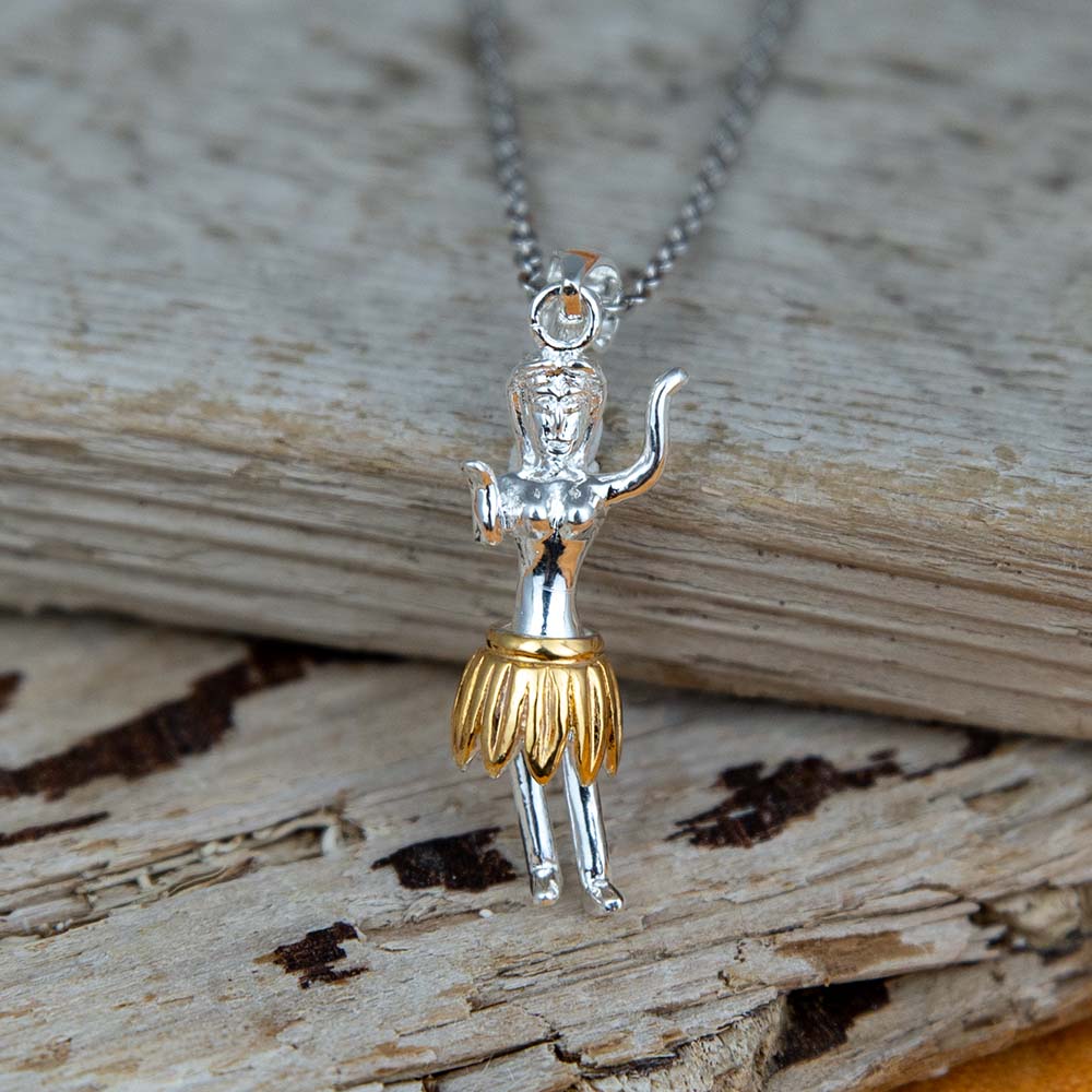 Pendentif danseuse de Hula