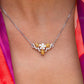 Sea Turtle Garden Frost Pendant