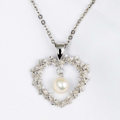 Pendentif Perle Lei Coeur