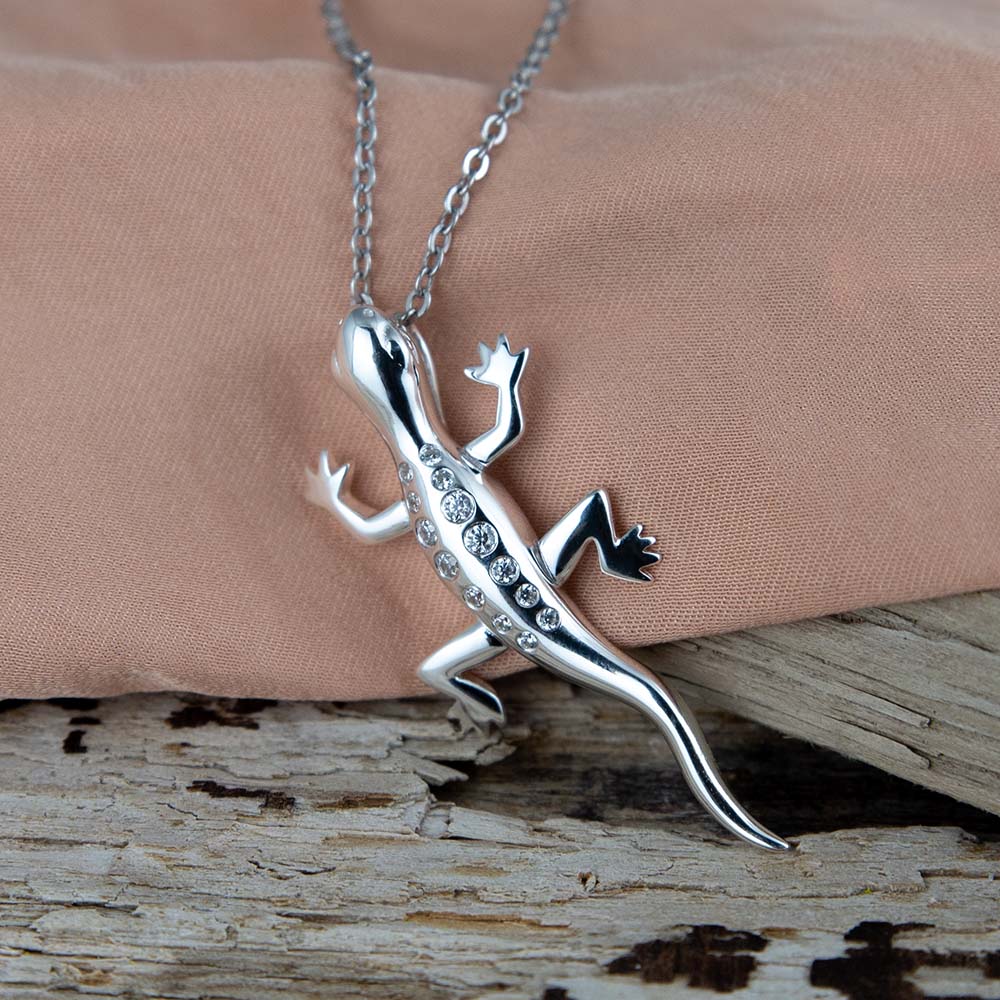 Tropical Lizard Pendant