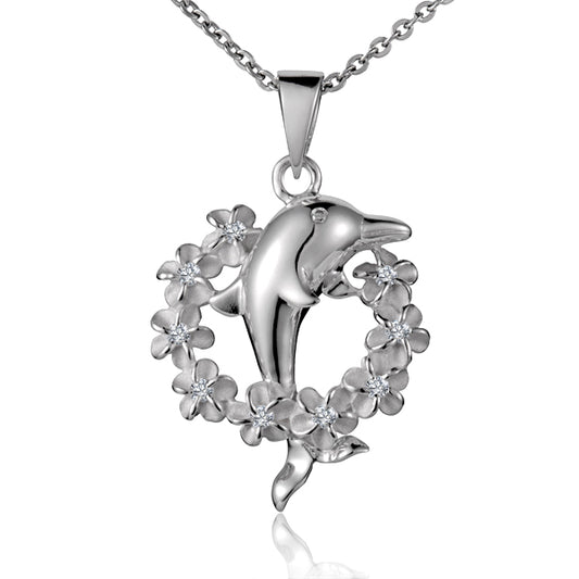 Lei of the Sea Dolphin Pendant