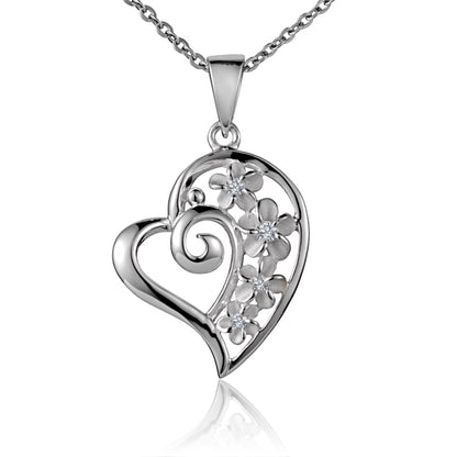 Blossoming Heart Pendant