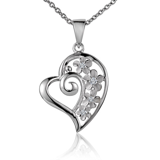 Pendentif Coeur Infini