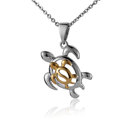 Honu's World Sea Turtle Pendant