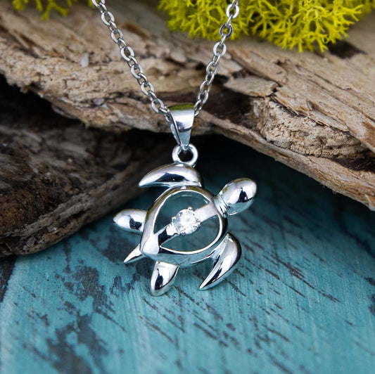 Island Sea Turtle Pendant