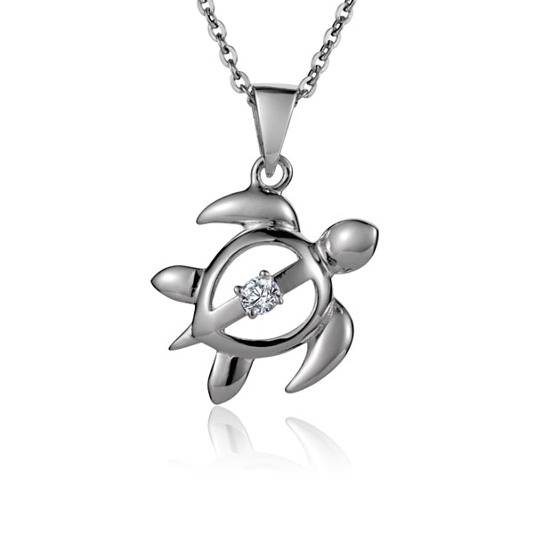 Pendentif tortue de mer insulaire