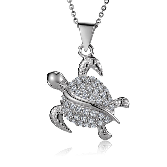 Salt Water Sea Turtle Pendant