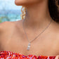 Sea Turtle's Journey Bar Pendant