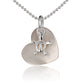 Island Heart Mother of Pearl Pendant