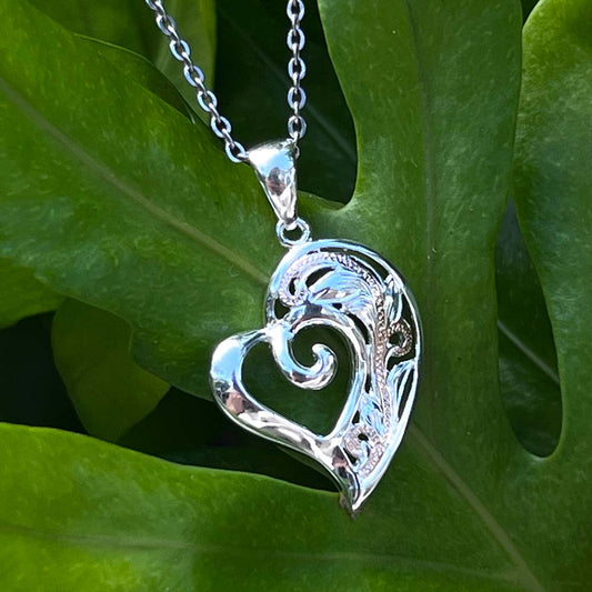 Pendentif Coeur Infini