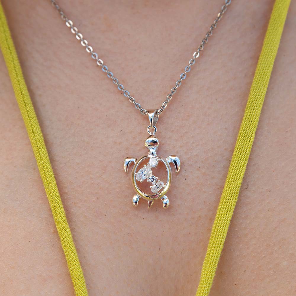 Into the Ocean Sea Turtle Pendant