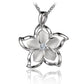 Heavenly Plumeria Cutout Pendant