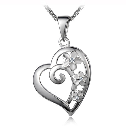 Blossoming Heart Pendant