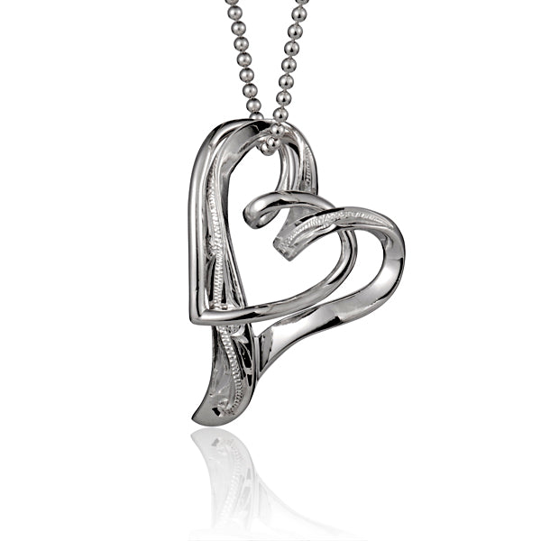 Doublez le pendentif d'amour