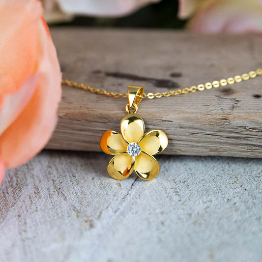 Plumeria Pendant