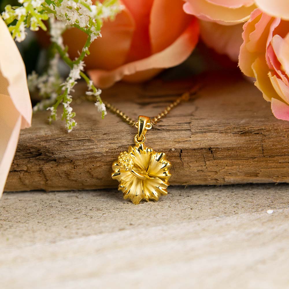 Hibiscus Pendant