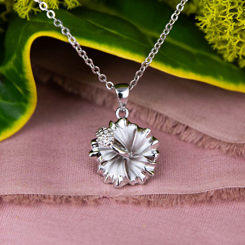 Hibiscus Pendant
