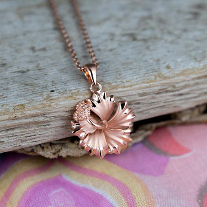 Pendentif Hibiscus