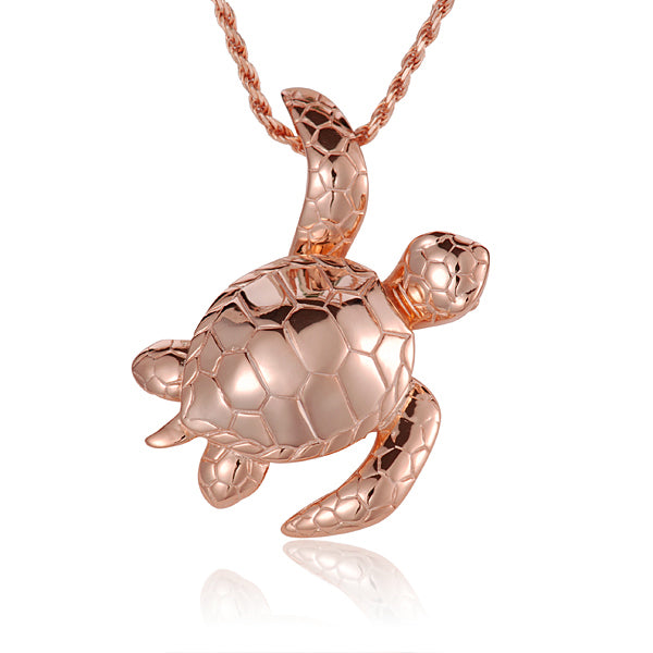 Pendentif brillant tortue de mer