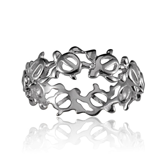 Infinity Sea Turtle Ring