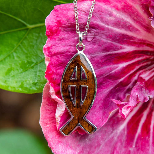 The Christian Fish Cross Pendant